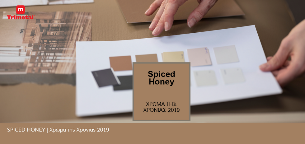 SPICED HONEY Χρώμα της Χρονιάς 2019